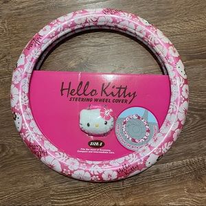 Hello Kitty steering wheel cover